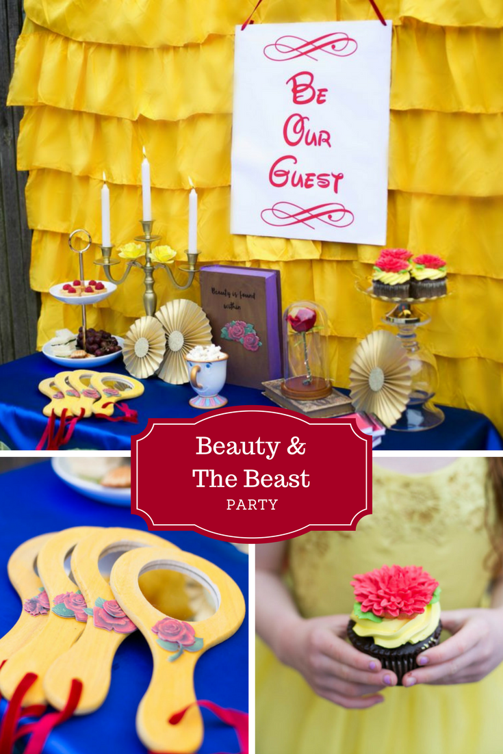 Beauty And The Beast Tea Party Theme