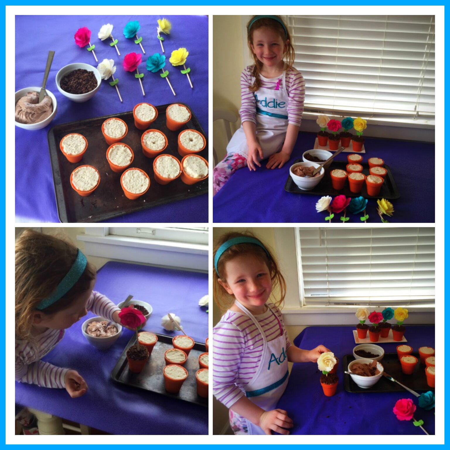 CELEBRATE WITH FLOWER POT CUPCAKES