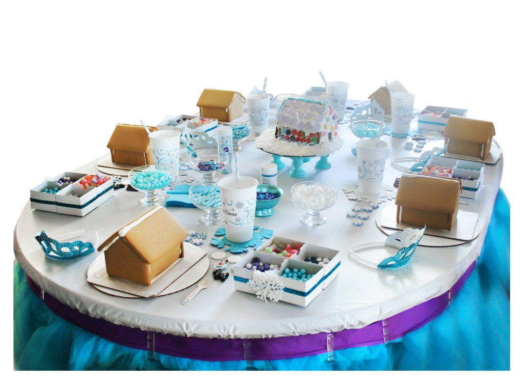 OUR FROZEN® GINGERBREAD HOUSE PARTY