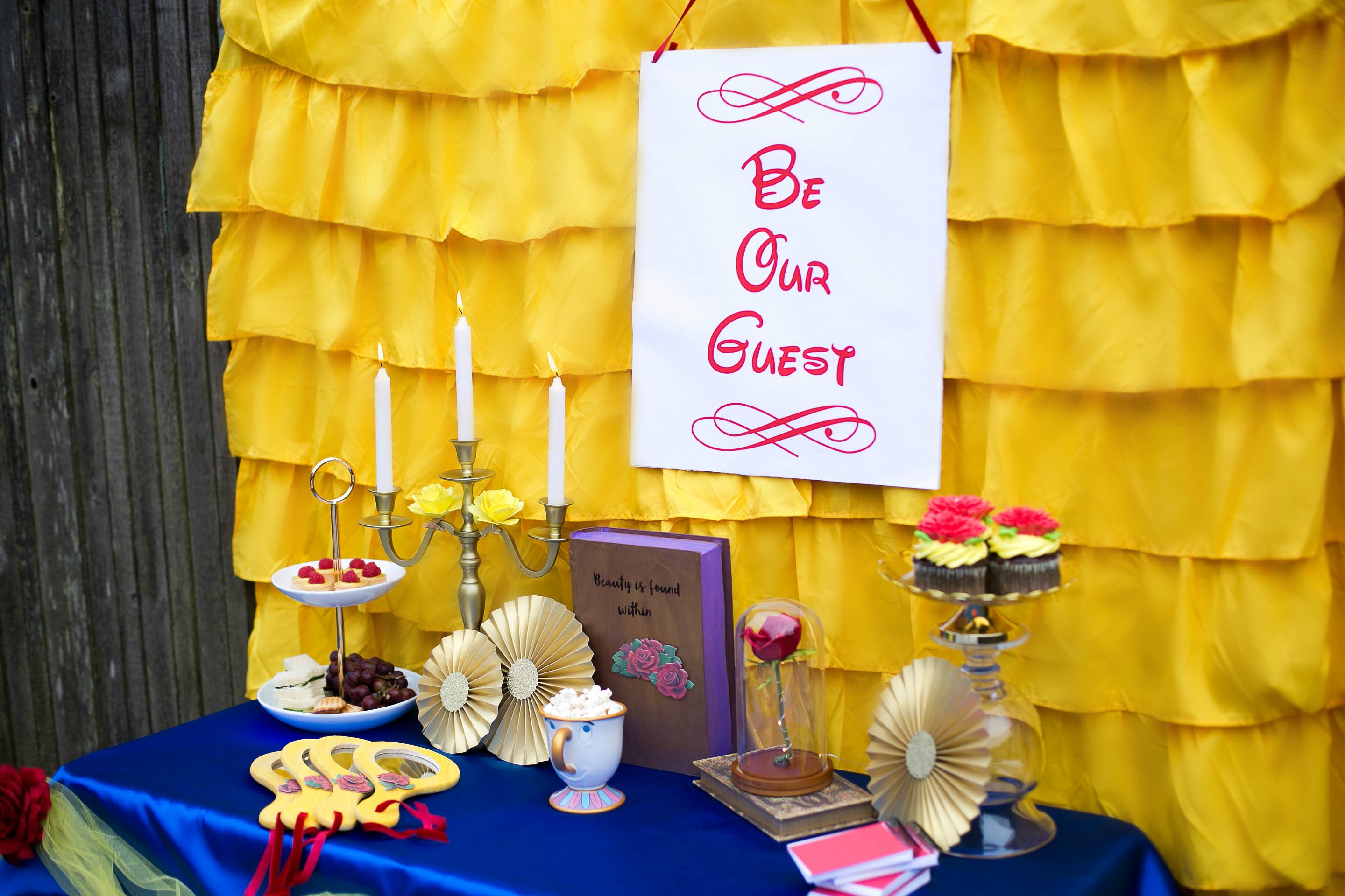 BEAUTY AND THE BEAST TEA PARTY